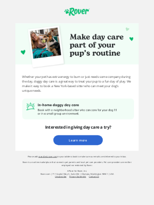 DogVacay - Treat your pet to a fun day care experience