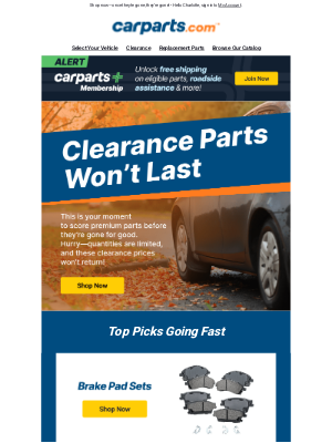 CarParts - Last Call ⏰ Premium Parts, Clearance Prices