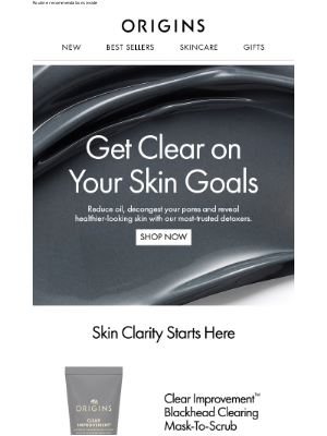 Origins - Oily skin? It’s time for a detox.