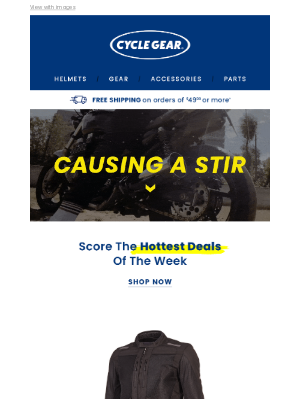 Cycle Gear - These Products Are HOT!