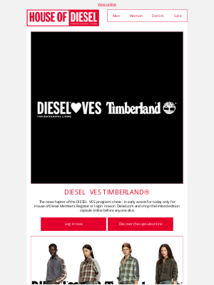 Diesel - DIESEL❤VES TIMBERLAND | Be The First To Discover The Capsule