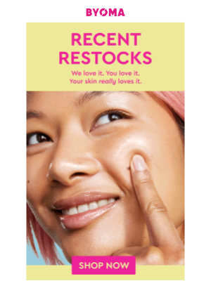 Byoma - They're best sellers for a reason!