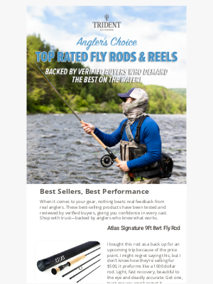 tridentflyfishing.com - Top-Rated Fly Rods & Reels