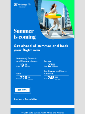 Air Europa - 😎 Summer ahead with the best prices