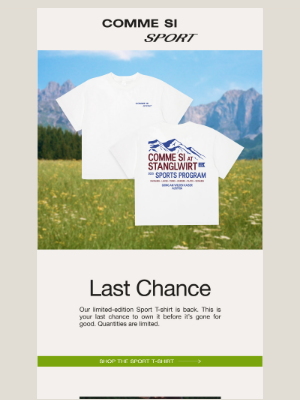 Comme Si - Last Chance: Sport T-Shirt