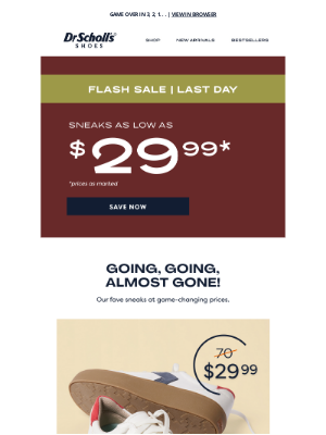 Dr. Scholls Shoes - ENDS TONIGHT! 👟$29.99 & up sneaks