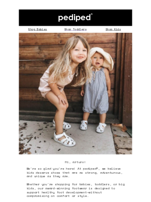 Pediped - Welcome to pediped® – Enjoy 15% Off Your First Order! 👟