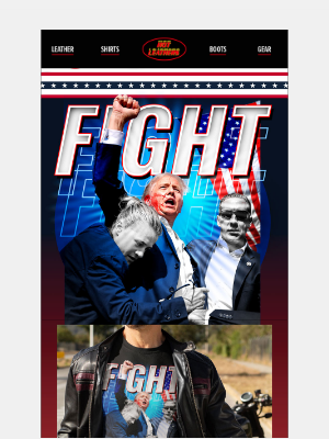 FIGHT ✊ Trump t-shirts are selling fast