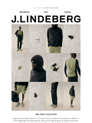 J.Lindeberg - Ultra-Light, Weather-Ready Outerwear