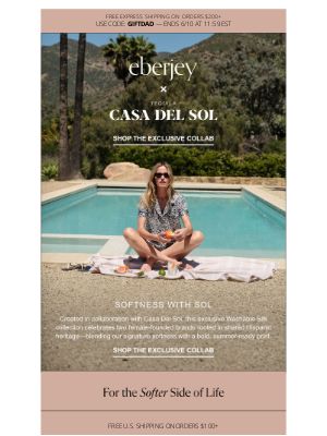 Eberjey - A Limited-Edition Collab Worth Savoring