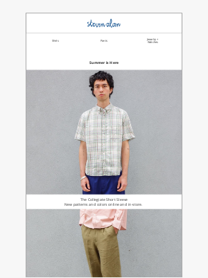 Steven Alan - Summer Vacation Essentials ☀️