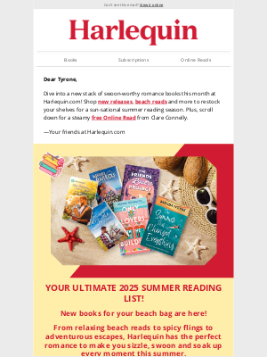 Harlequin - July's new romance books have dropped! 🤩