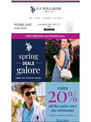 U.S. Polo Assn. - 💐 Deals in Bloom: Save on Spring Must-Haves!