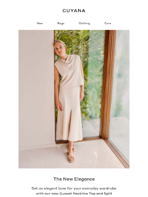 Cuyana - Easy Elegance: New Organic Terry Separates