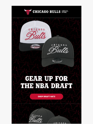 Chicago Bulls - All New NBA Draft Bulls Hats 😎