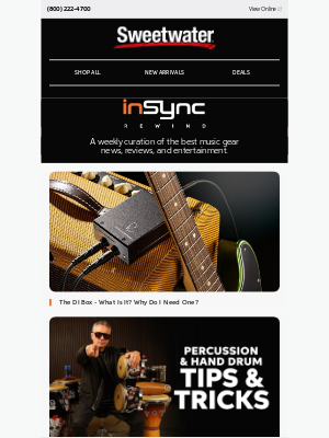 Sweetwater - The DI Box - What Is It? Why Do I Need One?