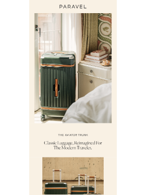 Paravel - BACK IN STOCK | THE AVIATOR TRUNK