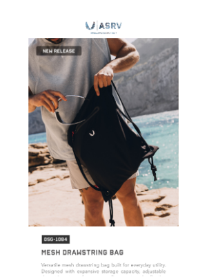 Aesthetic Revolution - NEW RELEASE: MESH DRAWSTRING BAG