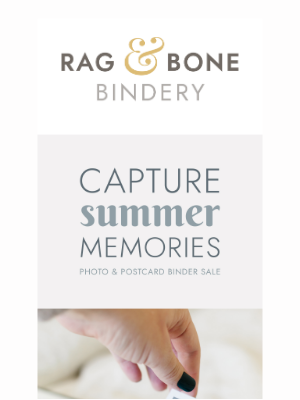 Rag & Bone Bindery - Exclusive Deal on Select Binders - Save 20%