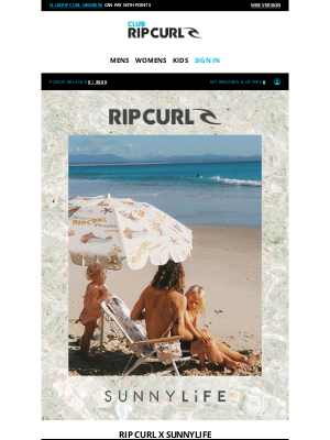 Rip Curl - Rip Curl x SUNNYLiFE