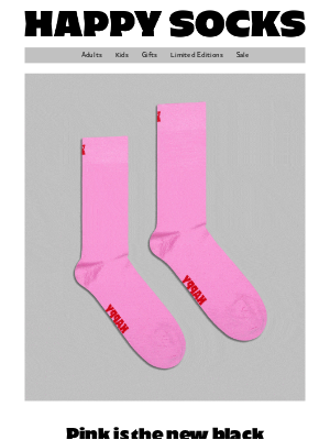 Happy Socks - It's All Pink Socks!