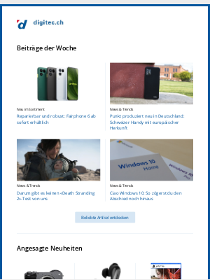 Galaxus (Switzerland) - Reparierbar und robust: Fairphone 6 ab sofort erhältlich