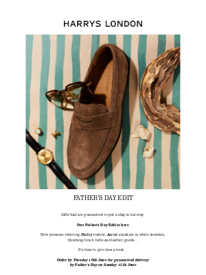 Harry's of London - Great Gifts for Great Dads