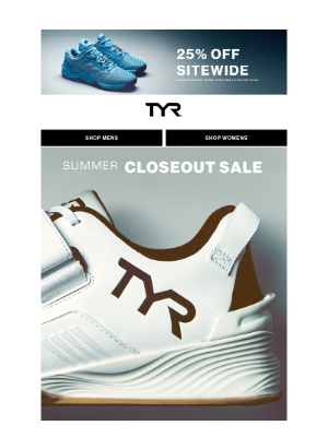 TYR Sport - Major End of Summer Markdowns🔥 Grab 25% Off Sitewide!