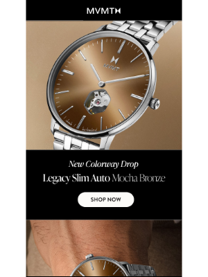 MVMT Watches - NEW COLORWAY: LEGACY SLIM AUTO