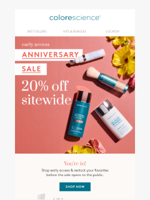 Colorescience - IT'S HERE! 20% off starts now ✨