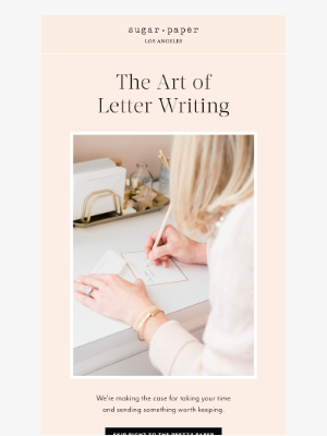 Sugar Paper - The Art of Letter Writing