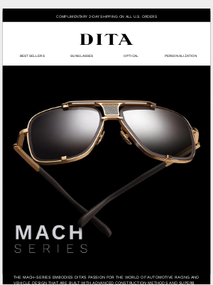 DITA Eyewear - Speed, Precision, and Style: The Mach Series