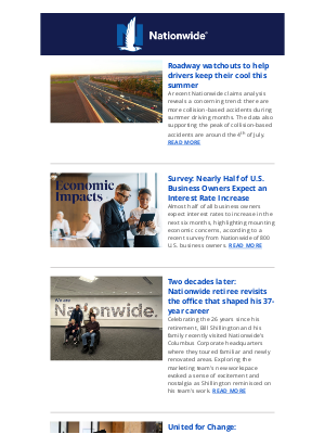Nationwide - New from Nationwide: Catch up on the latest stories