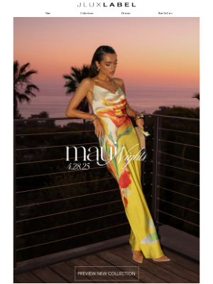 JLUXLABEL - Coming Soon: Maui Nights Collection 🌴