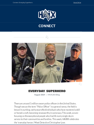 Haix North America - Connect: Everyday Superhero