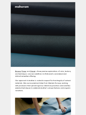 Maharam - Introducing Browse, Pique, and Signet