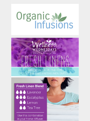 Organic Infusions - Bring Fresh Home #WellnessWednesday