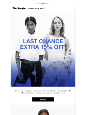 The Kooples - Extra 15% off on dresses