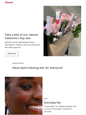 Glossier - Your 2025 V-Day Gift Guide