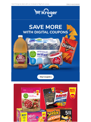 The Kroger Co. - SAVE on Favorites with Use 5 Times Digital Coupons 💵