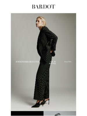 Bardot - NEW | Suits that power up