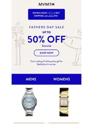MVMT Watches - Ends Soon: Free 2-Day Shipping