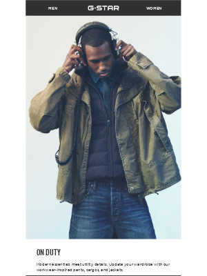 G-Star RAW - Workwear Mode: On