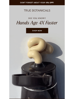 True Botanicals - How-To: Hands That Won't Age Before You Do