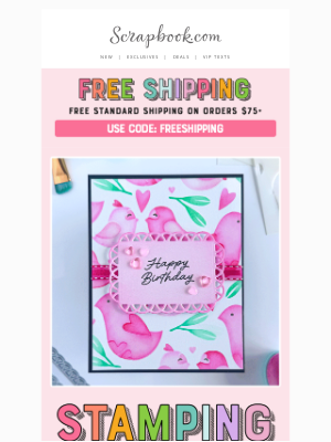 Scrapbook - 🤫 Psst! Free Shipping Ends Soon!