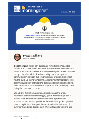 The Weather Channel - Omega Block Weekend