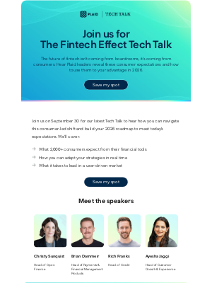 [Tech Talk] Join us at The Fintech Effect