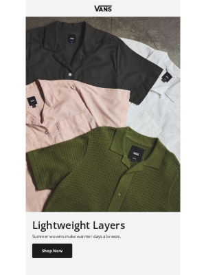 Vans - NOT YOUR BASIC SUMMER SHIRTS