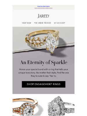 Jared - Get Engaged 💍 the Gold Credit Card