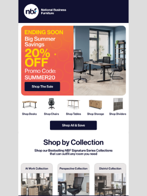 National Business Furniture - Ending Soon: 20% Off Summer Savings Event